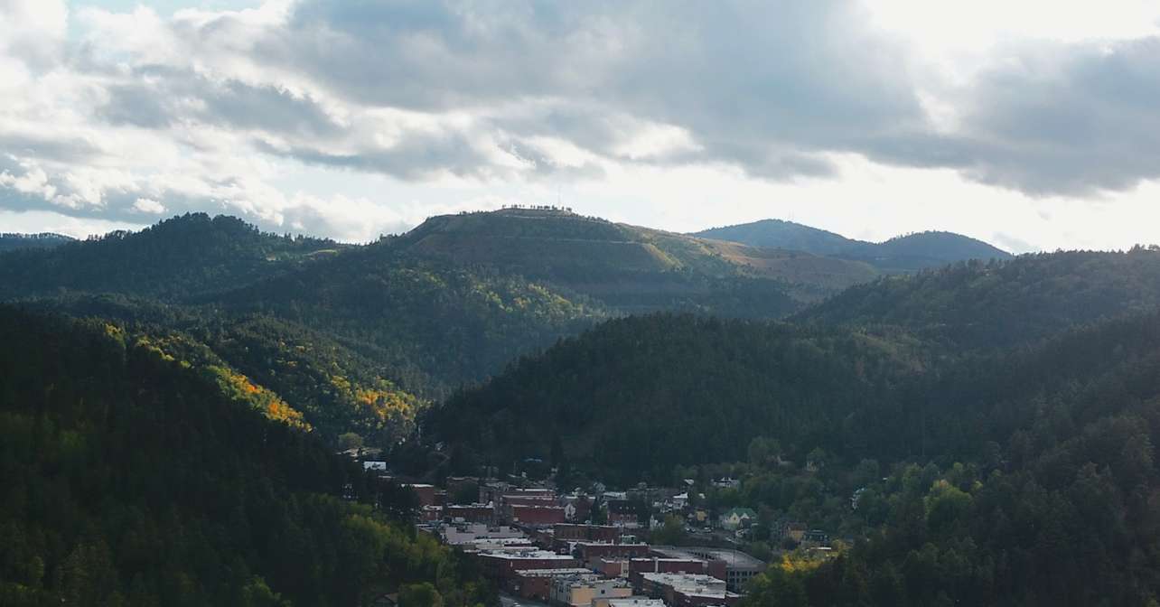 Arial view of the race city.