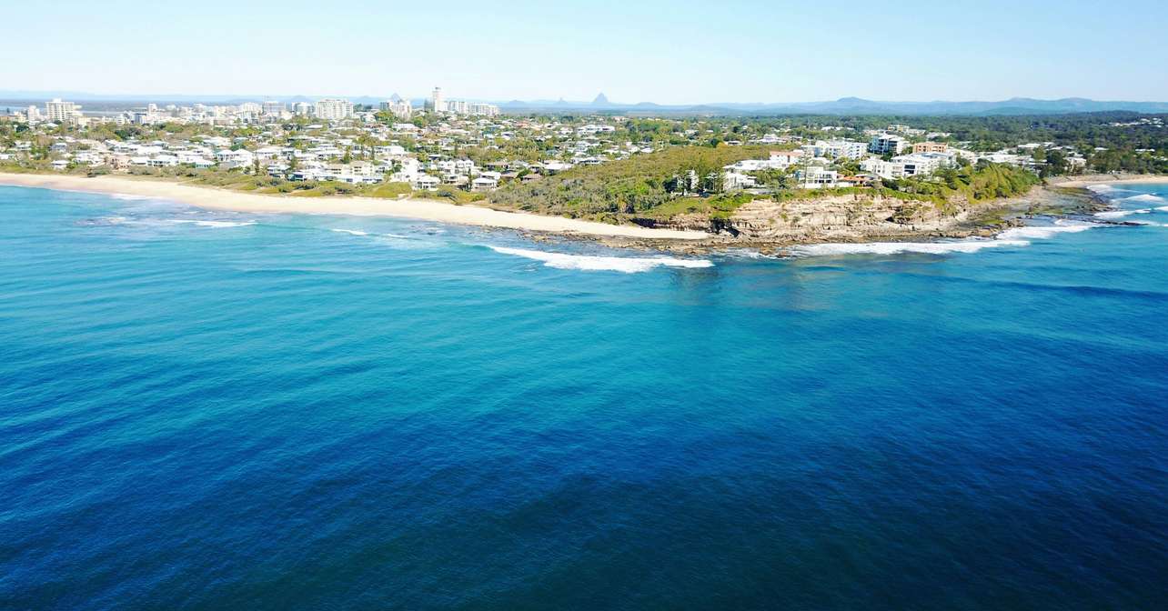 Arial view of the race city.