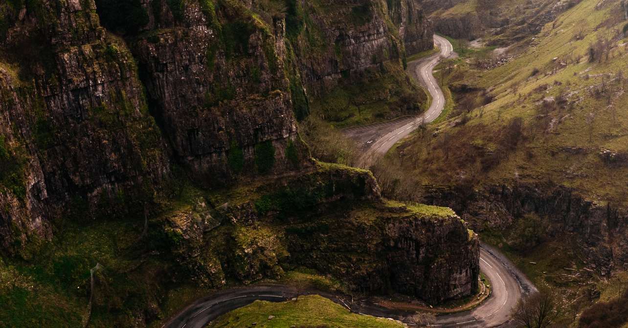 Arial view of the race city.